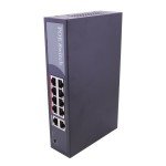 10-Port Gigabit Switch with 8 POE Ports