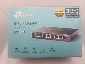 TP-LINK TL-SG108E 8-Port Gigabit Ethernet Switch