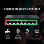 8-Port Gigabit Smart Managed Ethernet Switch