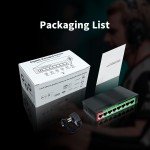 8-Port Gigabit Smart Managed Ethernet Switch