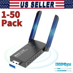 USB 3.0 Wireless WIFI Adapter 1300Mbps Long Range Dongle Dual Band Network lot