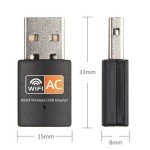Dual Band 600Mbps USB WiFi Adapter 802.11 AC