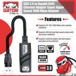 Gigabit USB 3.0 Ethernet Adapter for PC/Mac