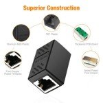 RJ45 Inline Coupler Ethernet Network Cable Adapter