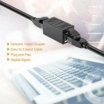 RJ45 Inline Coupler Ethernet Network Cable Adapter