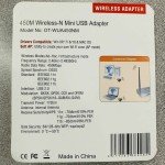 N300 Mini Wireless USB WiFi Adapter
