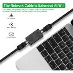RJ45 Inline Coupler Ethernet Network Cable Adapter