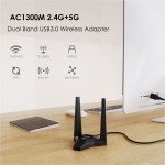 High-Speed Dual Band USB 3.0 WiFi Adapter