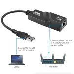Gigabit Ethernet Adapter for Windows PC, USB 3.0