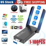 USB 3.0 Dual Band WiFi Adapter 1300Mbps