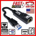 Gigabit USB 3.0 Ethernet Adapter for PC/Mac