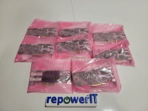 Lot of 8x EMULEX N2XX-AEPCI05 8GB DUAL PORT Network Adapters USED
