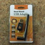 AC600 Dual Band USB WiFi Adapter with Antenna