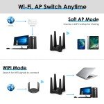 AC1900 Dual Band USB WiFi Adapter, 1900Mbps