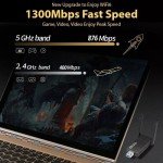 High-Speed USB 3.0 Wireless WiFi Adapter 1300Mbps