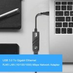 USB 3.0 Gigabit Ethernet Adapter for PC/Mac