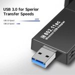High-Speed USB 3.0 Wireless WiFi Adapter 1300Mbps