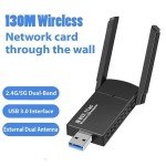 High-Speed USB 3.0 Wireless WiFi Adapter 1300Mbps