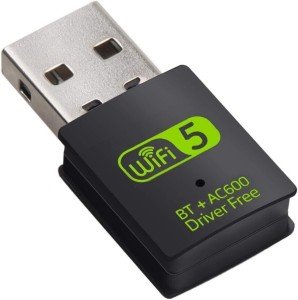 Dual Band USB WiFi Bluetooth Adapter 600Mbps