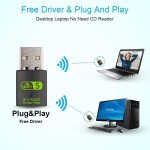 Dual Band USB WiFi Bluetooth Adapter 600Mbps