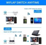 Dual Band USB WiFi Bluetooth Adapter 600Mbps