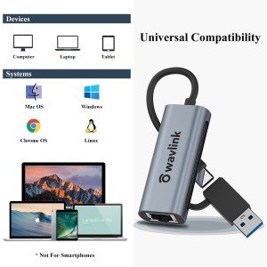 WAVLINK USB-C to Ethernet Gigabit Adapter
