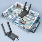 1300Mbps Dual Band USB 3.0 WiFi Adapter