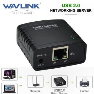 Wavlink LAN Print Server Adapter for USB Printers