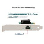 2.5GB PCIe Network Card for Fast Ethernet