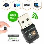 600Mbps Dual Band WiFi USB Ethernet Adapter