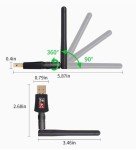 AC 600Mbps Dual Band USB WiFi Adapter