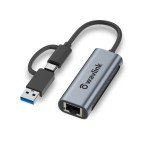 2.5Gbps USB-C Ethernet Adapter for Windows and Mac