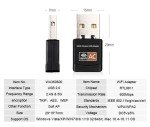 600Mbps Dual Band WiFi USB Ethernet Adapter