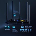 WiFi 6 Gaming Router AX3000 Dual Band Gigabit Wireless Router High Speed Router