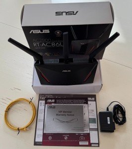 ASUS RT-AC86U AC2900 Dual Band Gaming Router