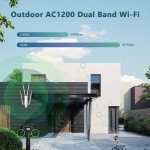 AX1800 WiFi 6 Outdoor Dual Band Router