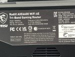 MSI GRAXE66 RadiX AXE6600 Tri-Band Gaming Router