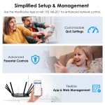AX6000 WiFi 6 Gigabit Router with OpenVPN