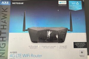 NETGEAR Nighthawk AX4 WiFi 6 Router with Modem