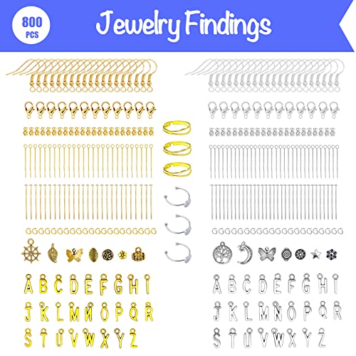 DIY Jewelry Making Kit with 1760 Crystal Beads