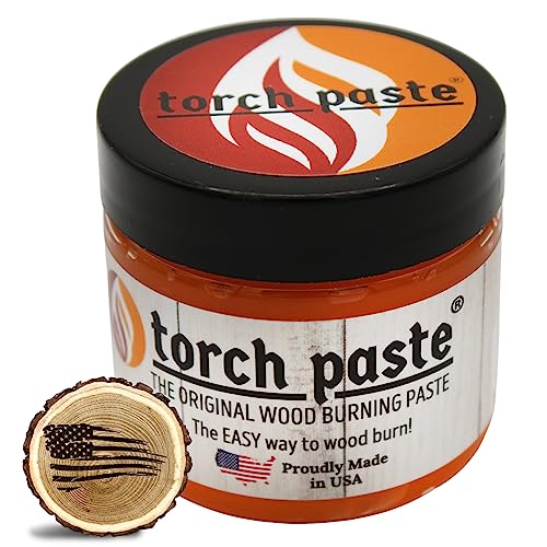 Original USA-Made Heat Activated Paste for Wood Burning