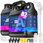 KISREL Crystal Clear Epoxy Resin Kit - 82oz Total