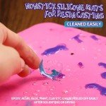 Silicone Craft Mat Set for Resin Projects, 2 PCS