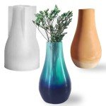 Silicone Concrete Vase Mold for DIY Crafts