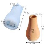 Silicone Concrete Vase Mold for DIY Crafts