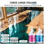 Crystal Clear Epoxy Resin Kit for DIY Projects
