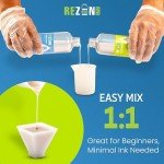 Complete Epoxy Resin Kit with Molds & Pigment