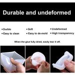 5-Pack Silicone Resin Molds for DIY Projects
