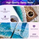 Clear Epoxy Resin Kit with 15 Color Pigments