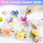 Silicone Coaster Molds for Resin Art Projects